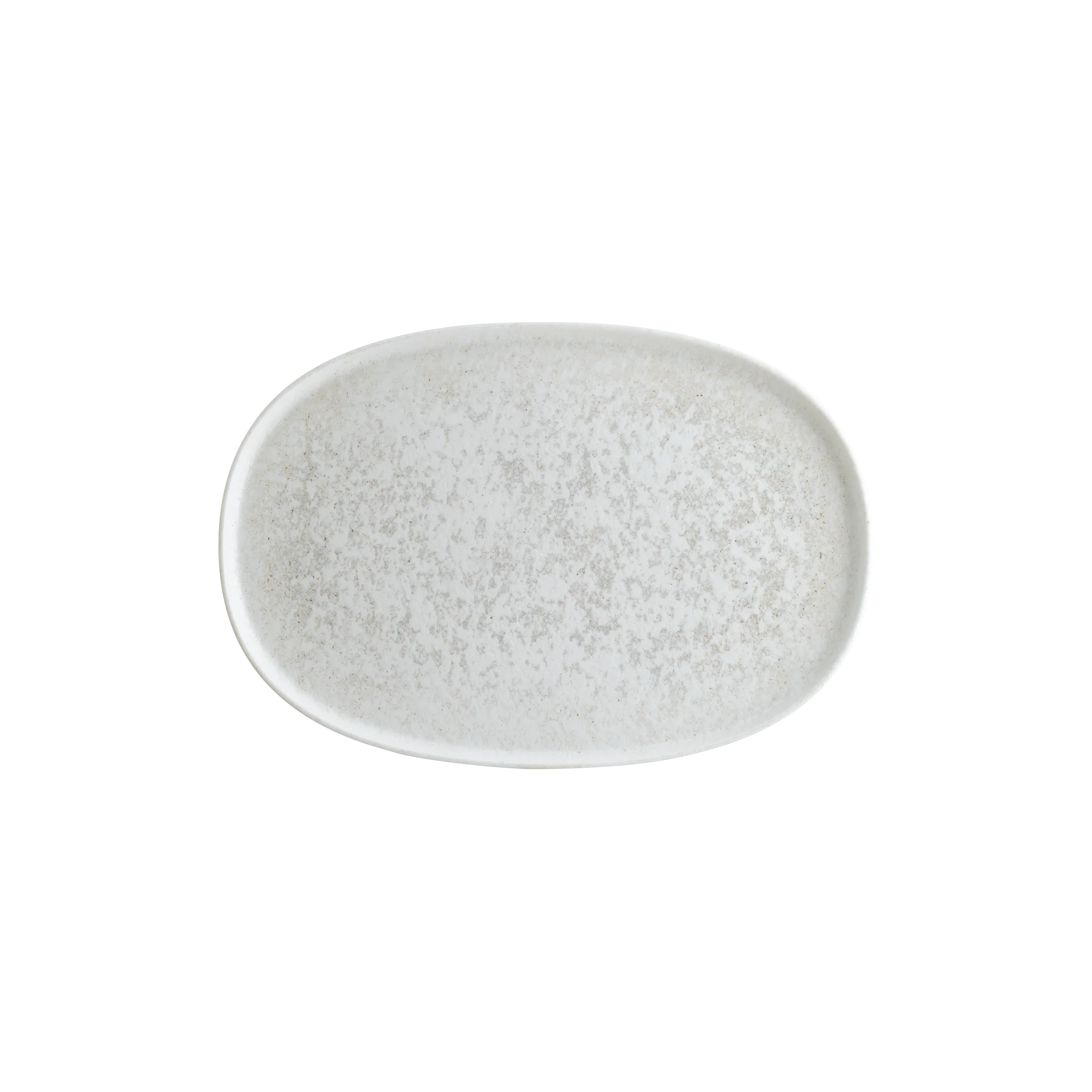 Lunar White 34 cm Oval Dish