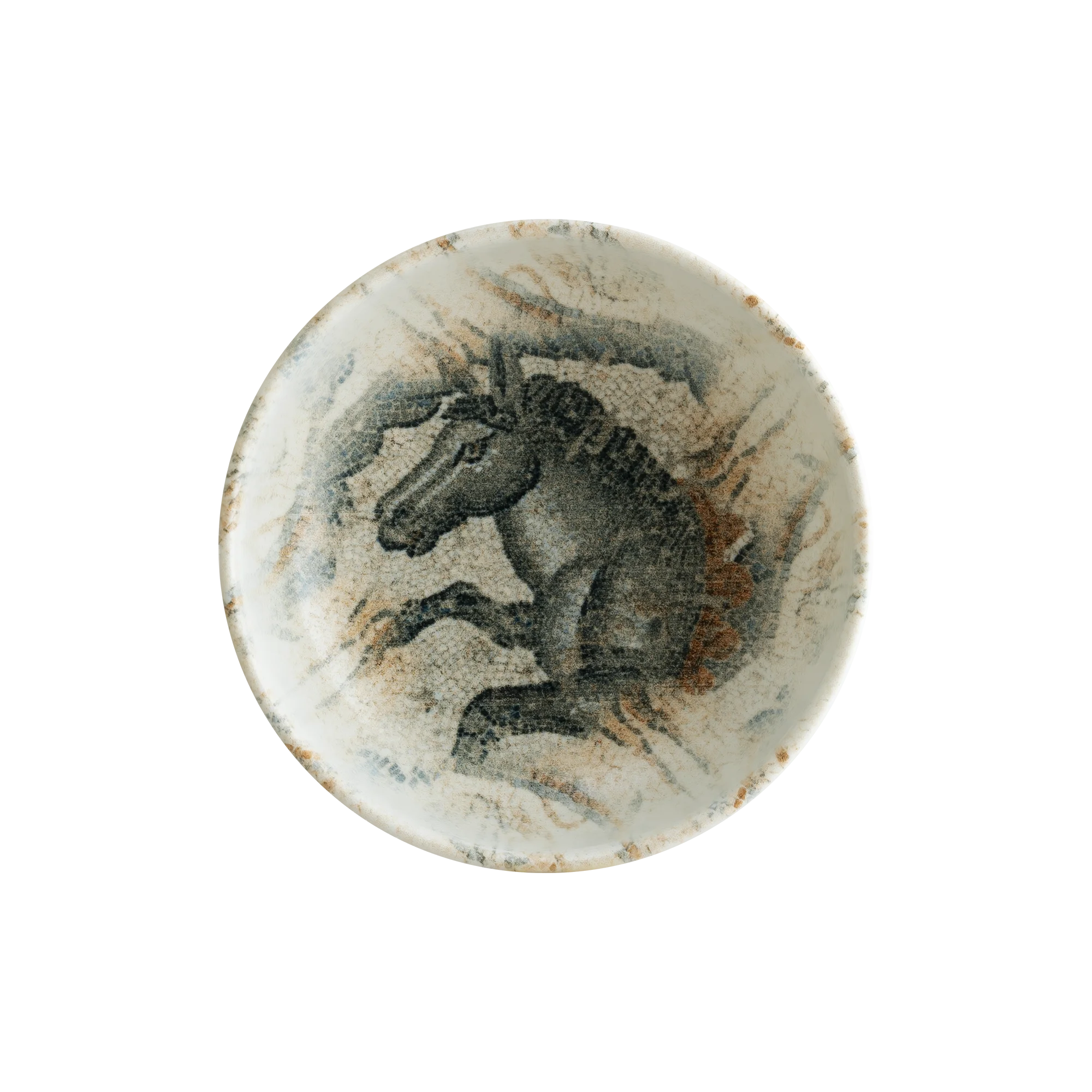 Mesopotamia Horse 14 cm Hygge Bowl  400 cc