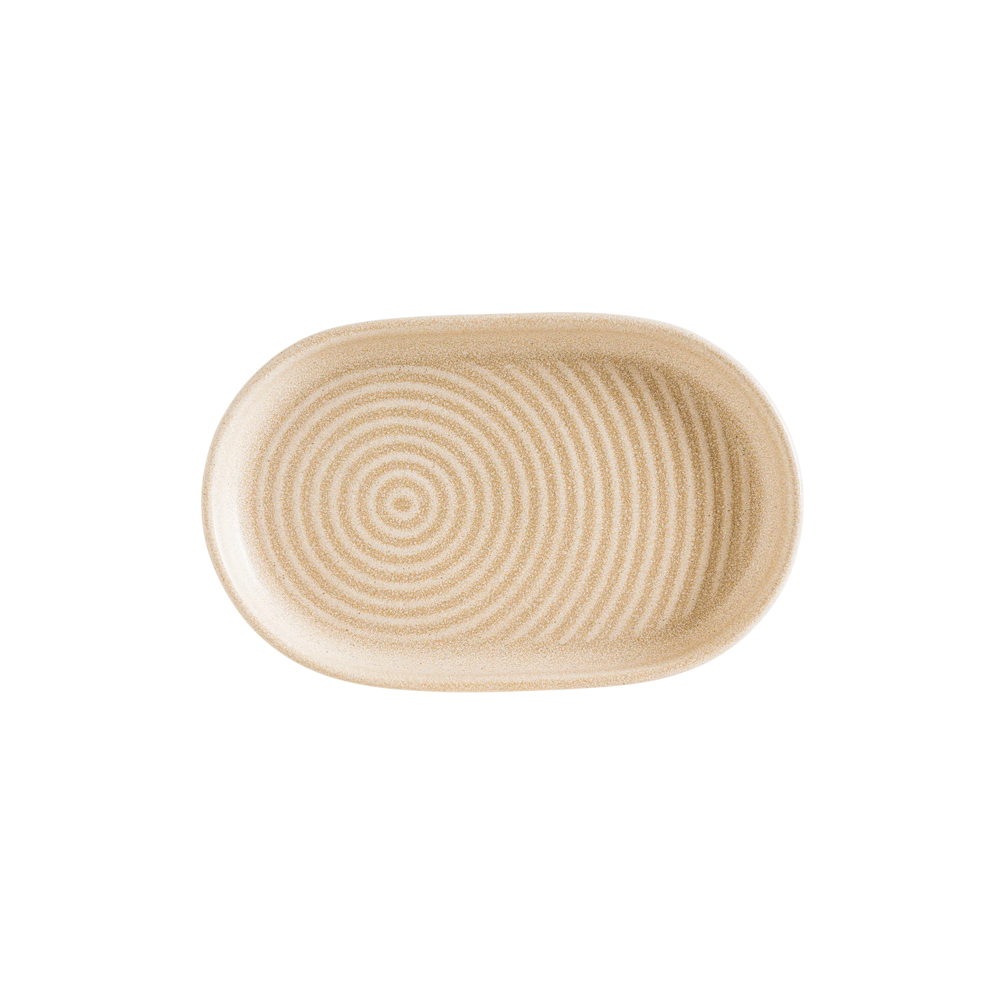 Mirage Ripple Oval Plate 19 cm