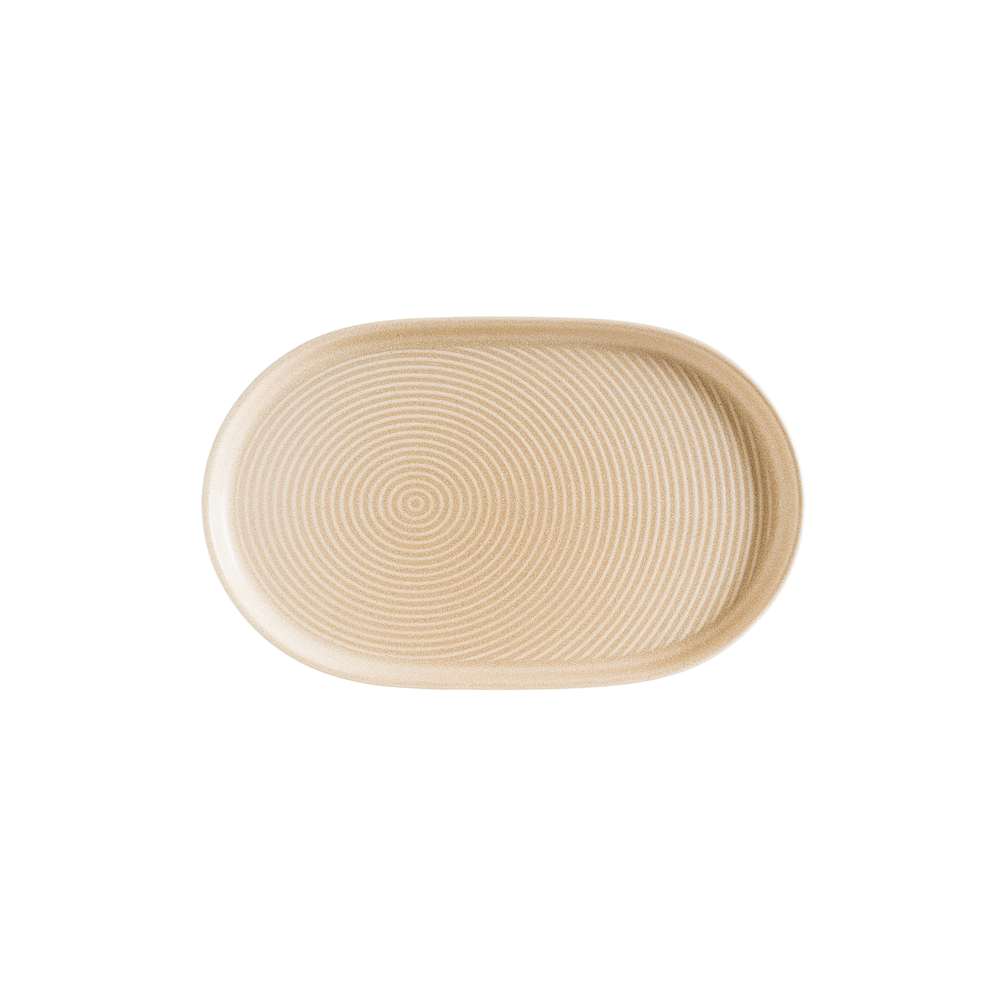 Mirage Ripple Oval Plate 33*18