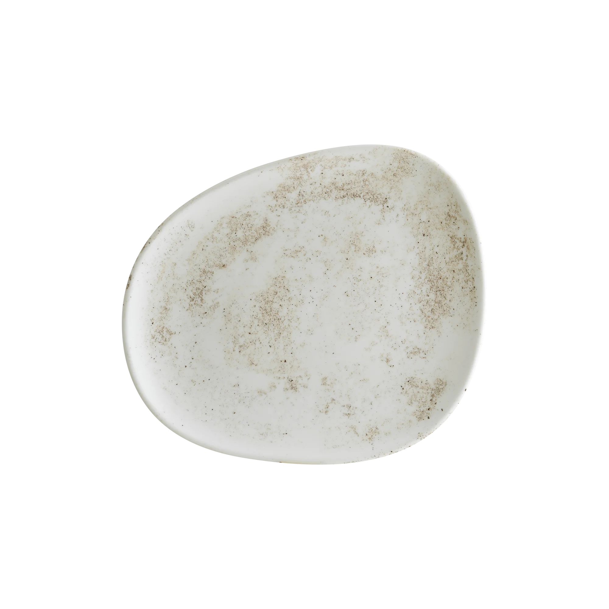 Nacrous Matt Vago Flat Plate 19 cm