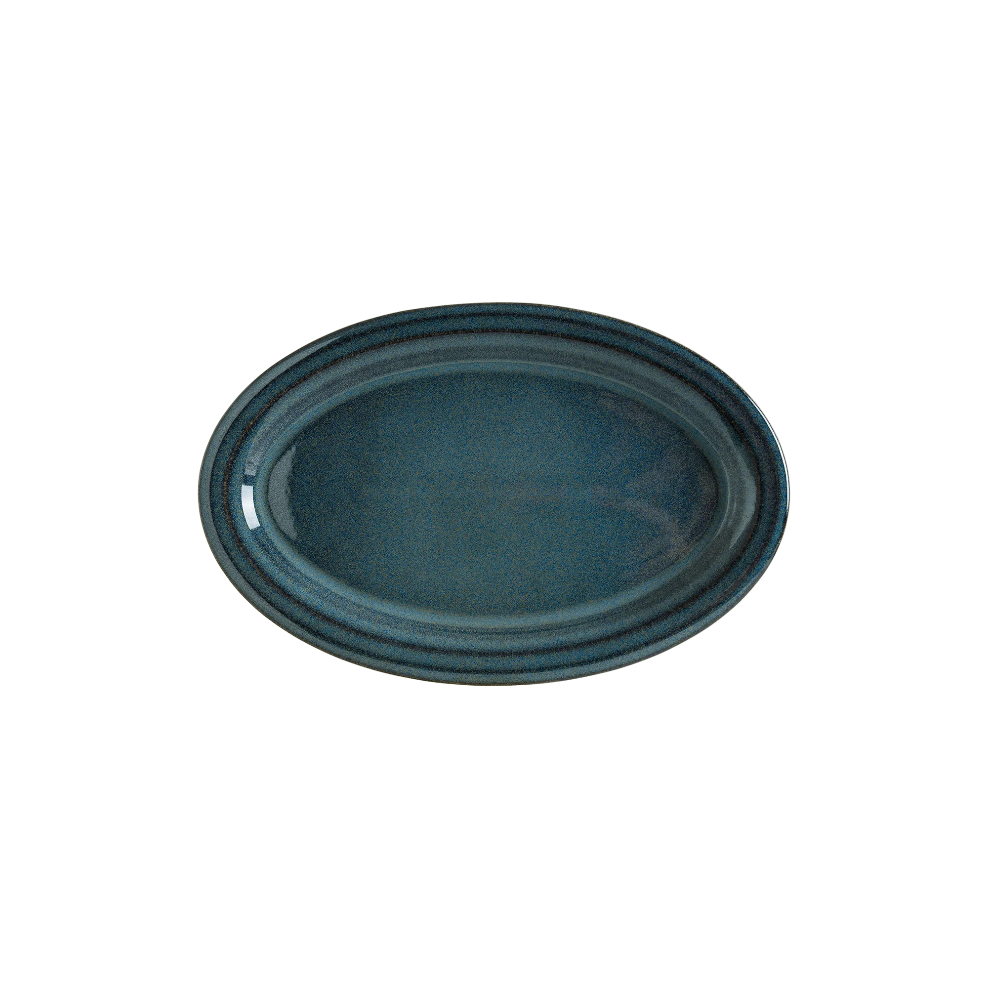 Ocean Halo Oval Plate 22cm