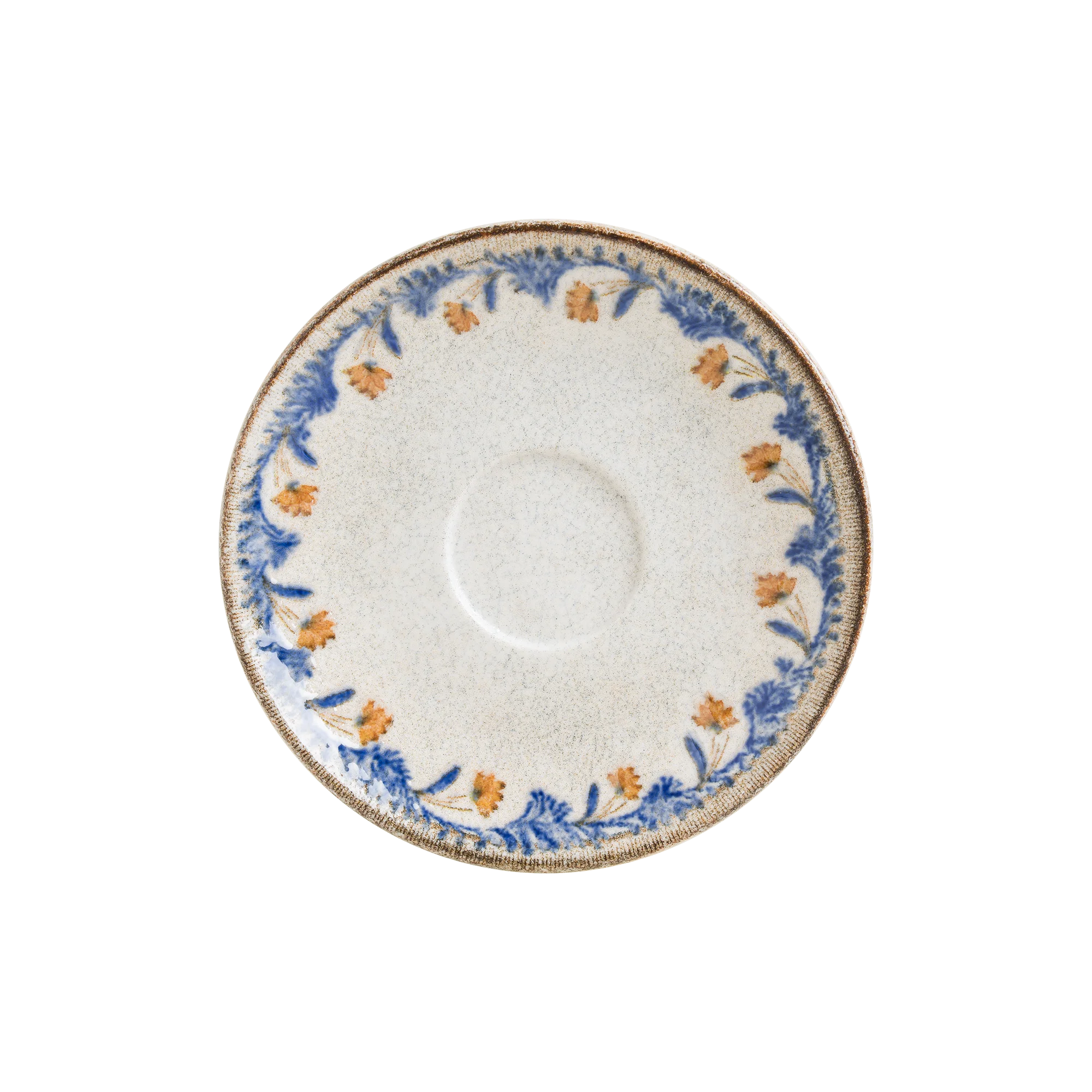 Retro Floral Gourmet Coffee Saucer 12 cm