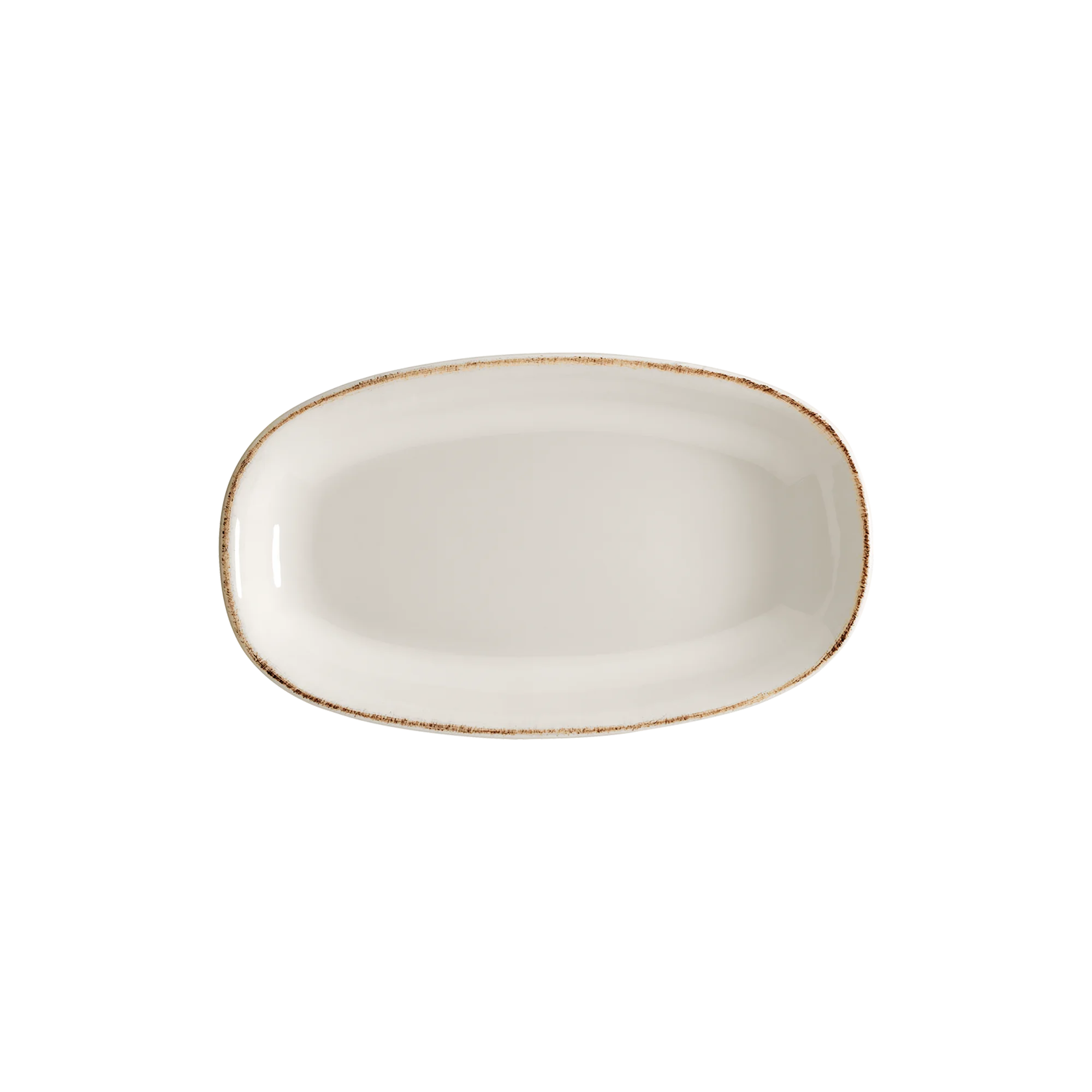 Retro Gourmet Oval Plate 19*11 cm 200 cc