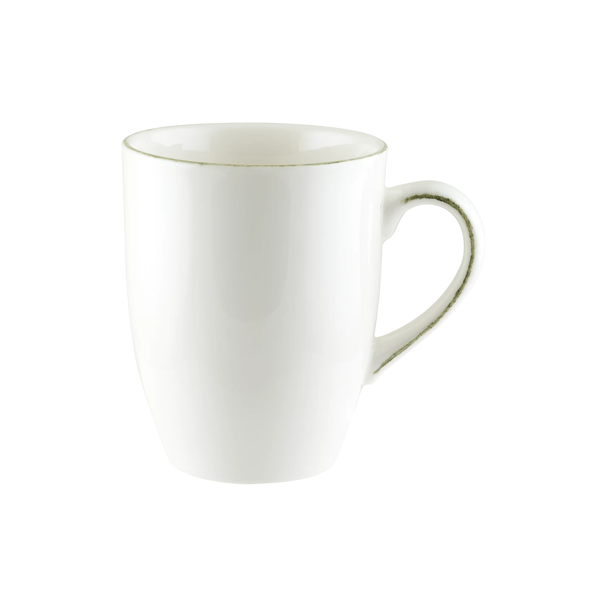 Retro Olive Conic Mug 330 cc