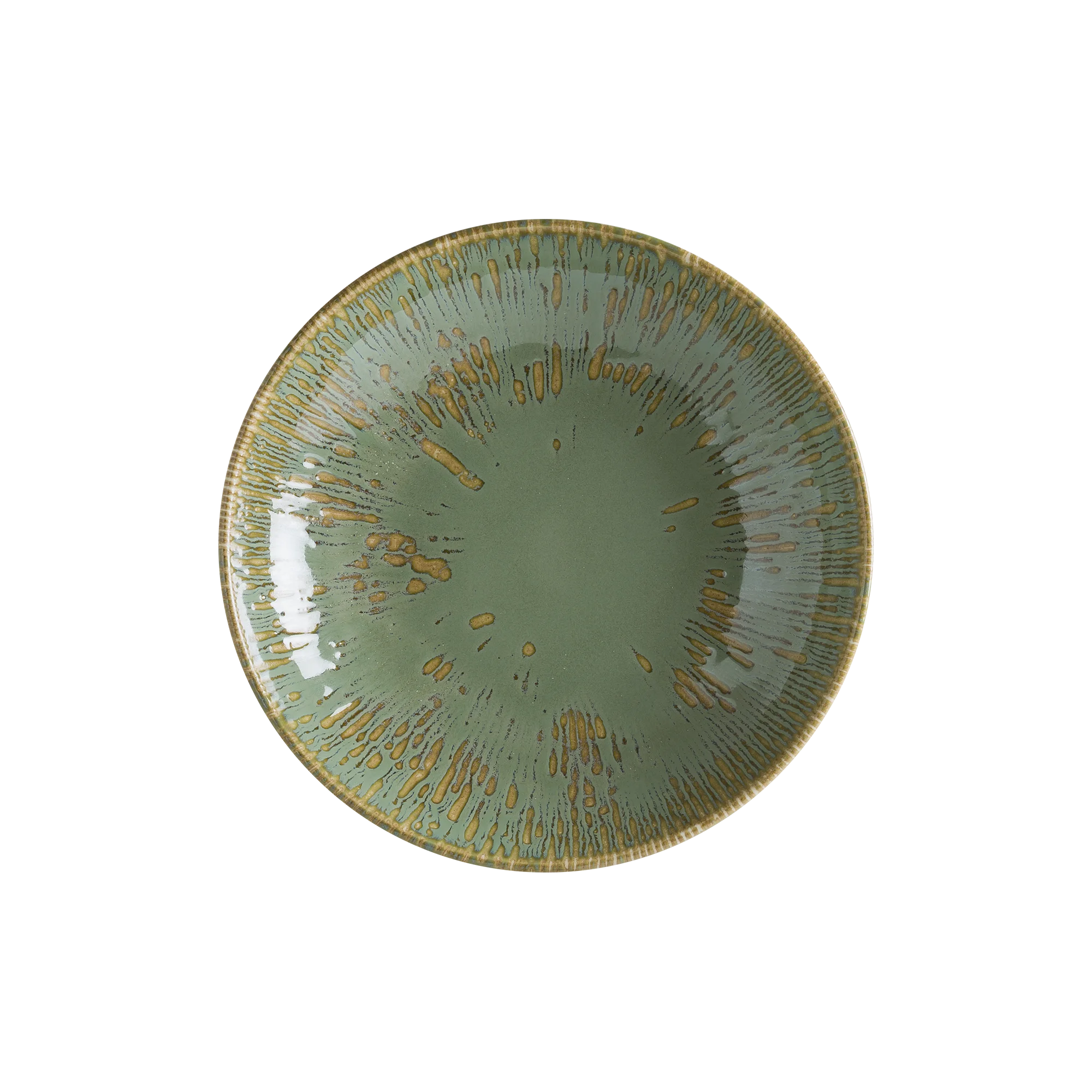 Sage Snell Bloom Deep Plate 23 cm 1000 cc