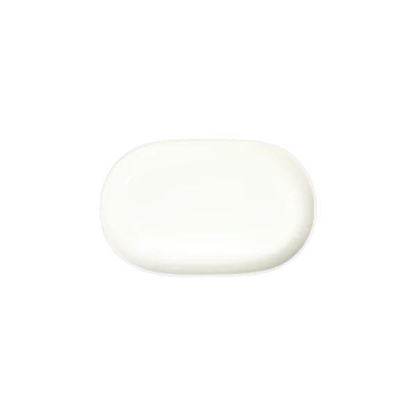 ID Fine Transparan Magnus Oval Plate 28 cm