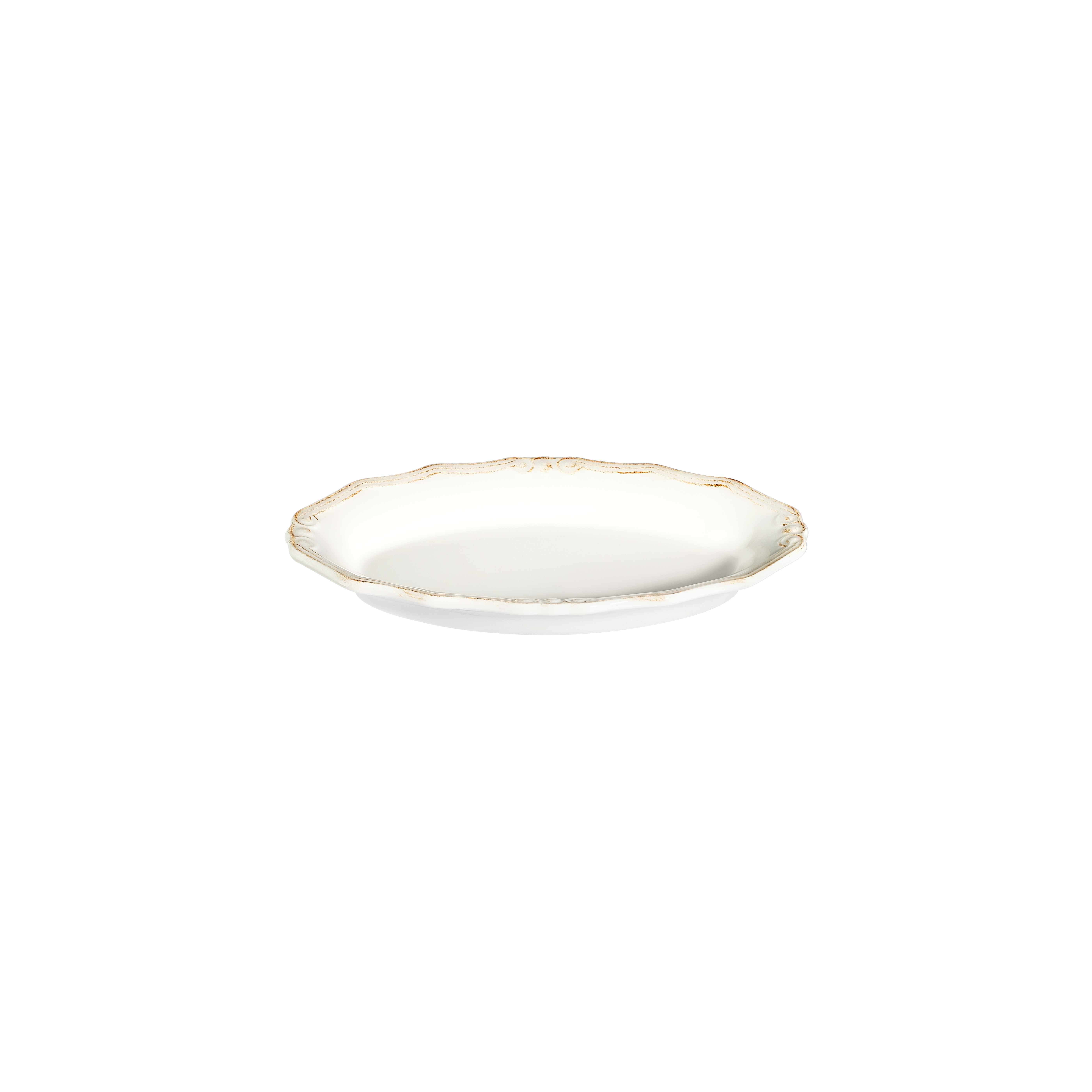 ID Fine Patina Tiffany Oval Plate 26 cm
