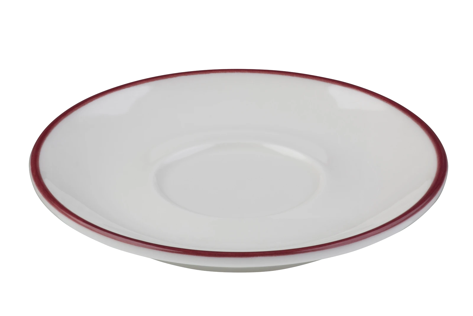 ID Fine Modest Maroon Lona Cup Tabağı 12 cm