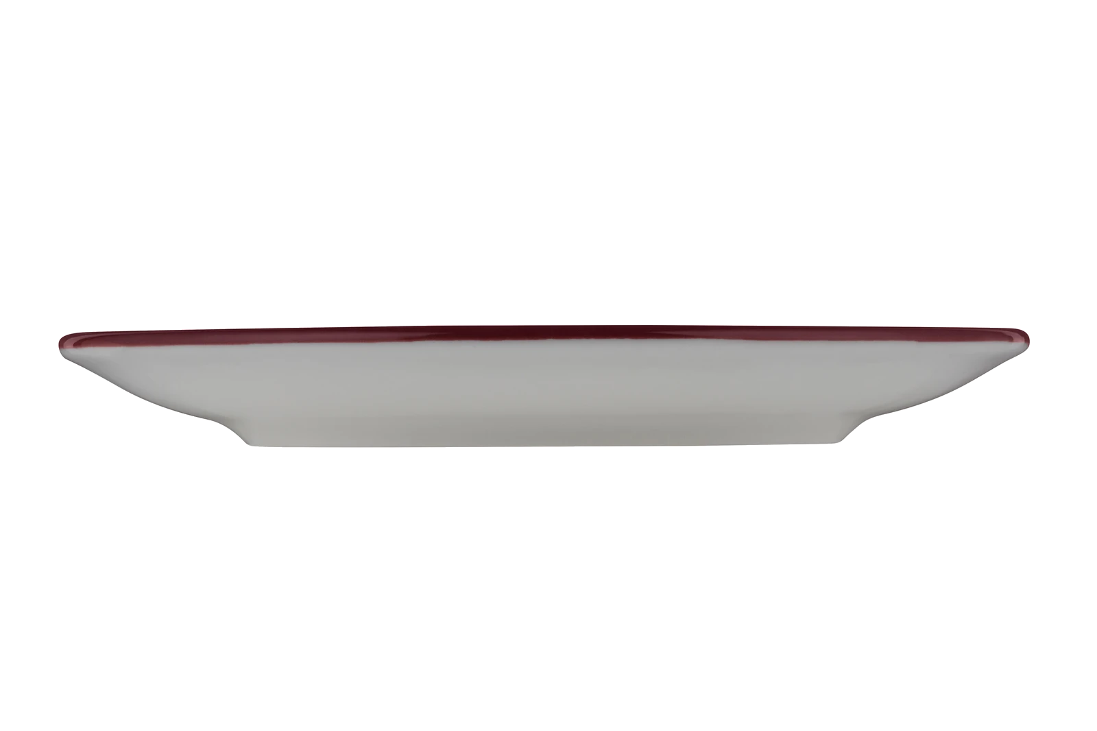 ID Fine Modest Maroon Lona Cup Tabağı 16 cm