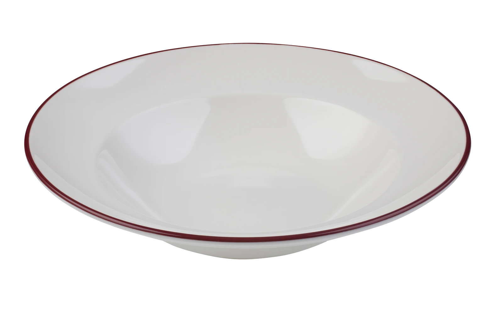ID Fine Modest Maroon Miro Deep Plate 25 cm 420 cc