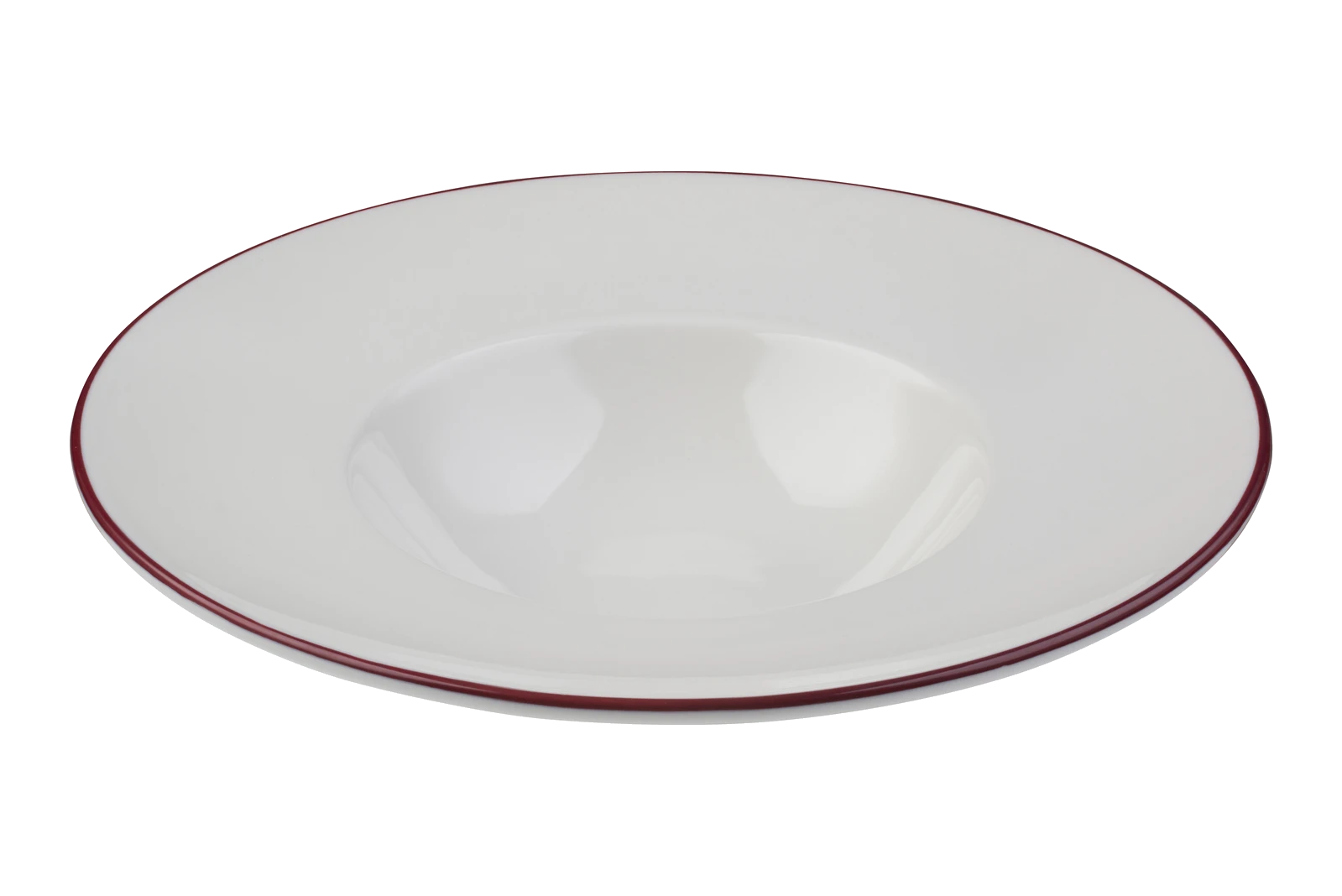 ID Fine Modest Maroon Miro Deep Plate 29 cm 460 cc