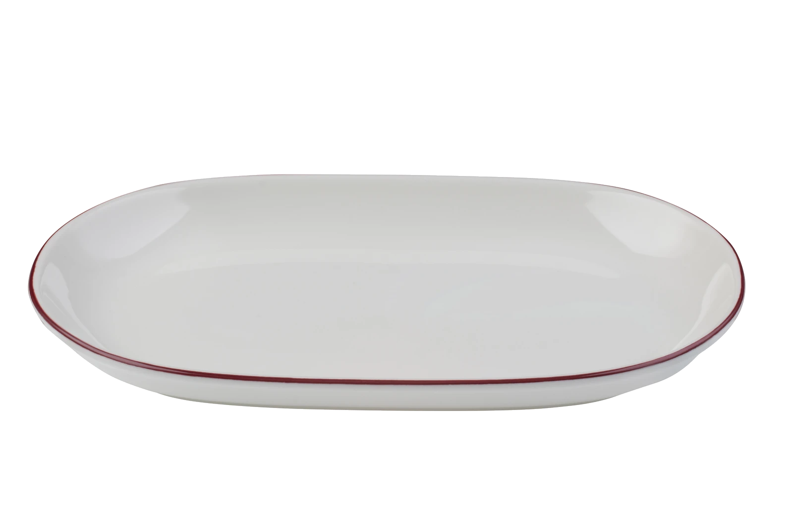 ID Fine Modest Maroon Magnus Oval Kayık 14 cm