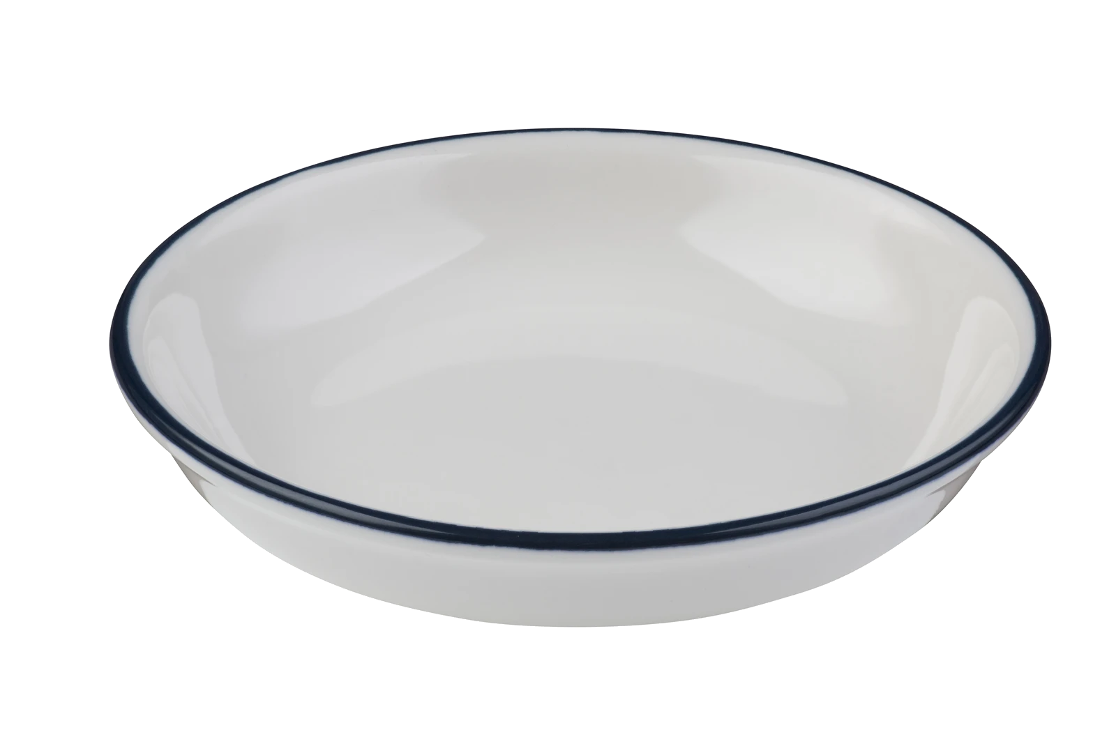 ID Fine Modest Navy Lona Deep Plate 15 cm 240 cc
