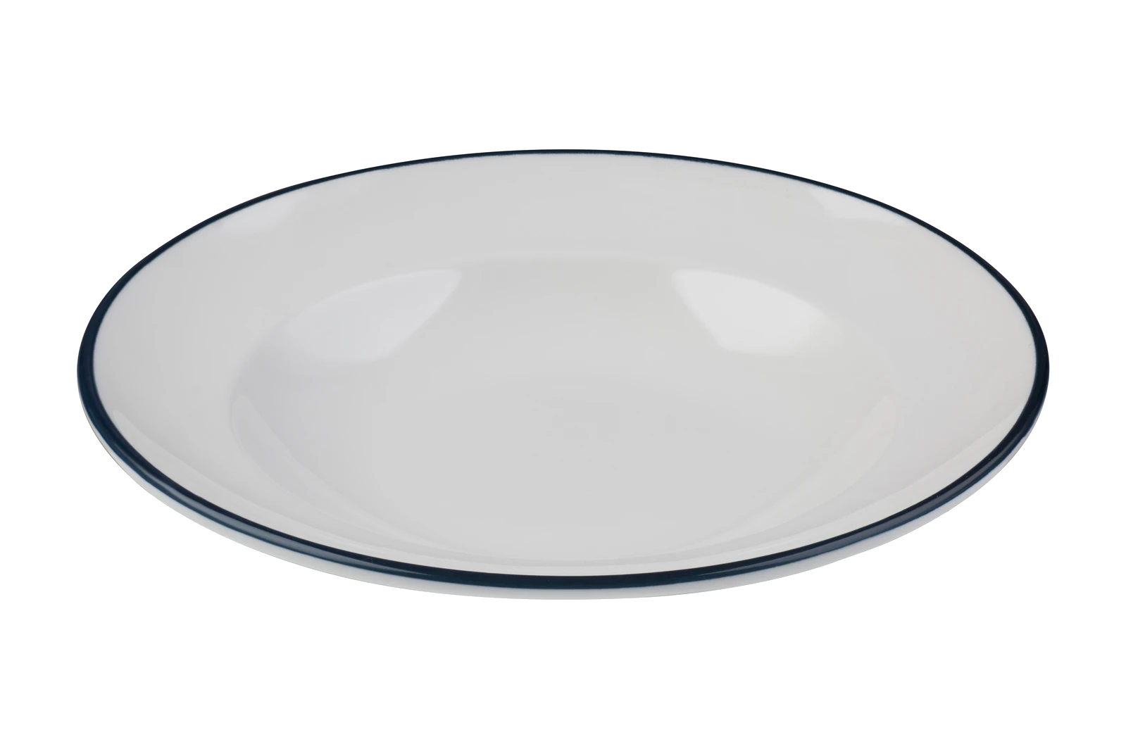 ID Fine Modest Navy Miro Deep Plate 20 cm 170 cc