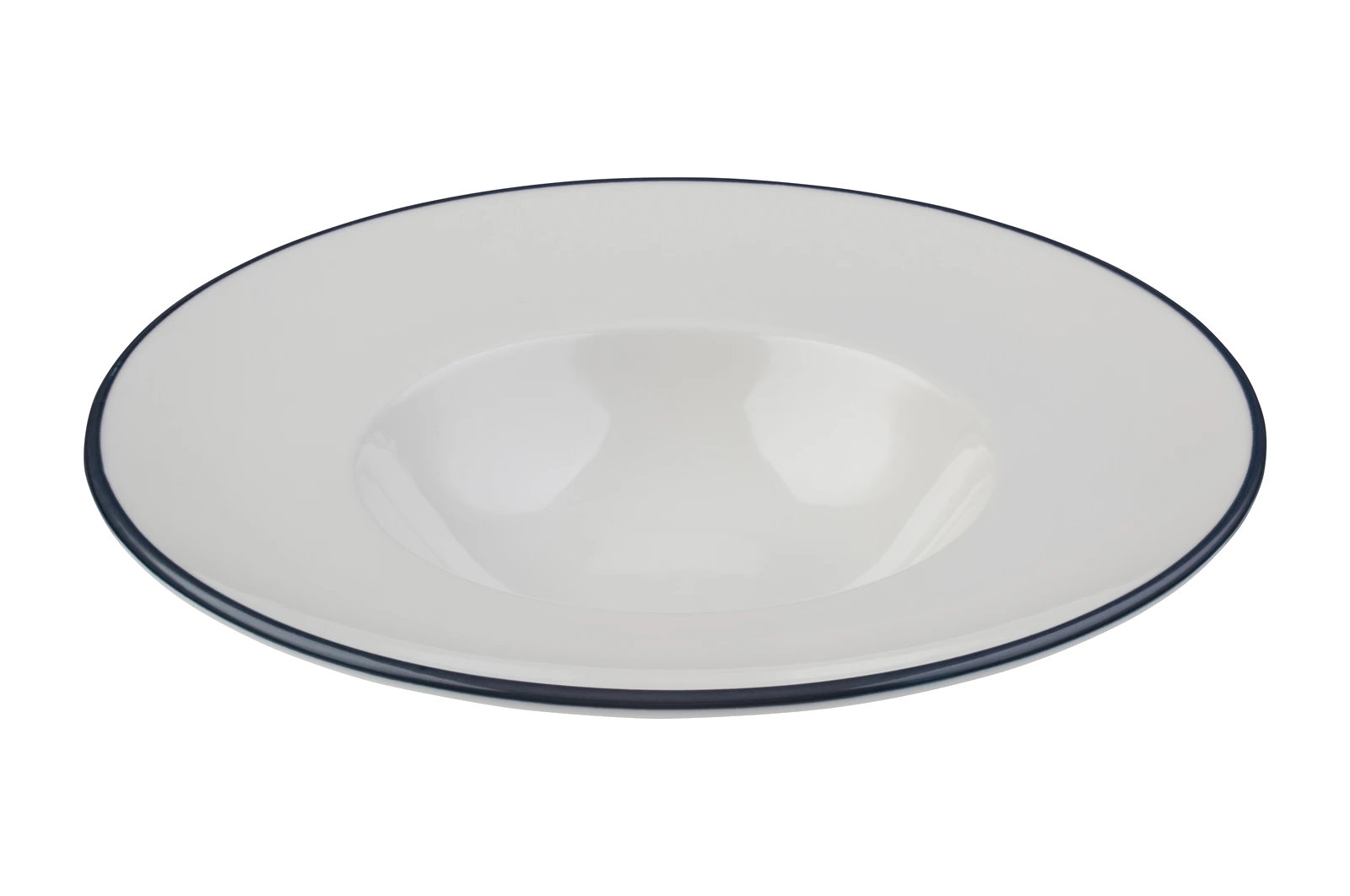 ID Fine Modest Navy Miro Deep Plate 29 cm 460 cc