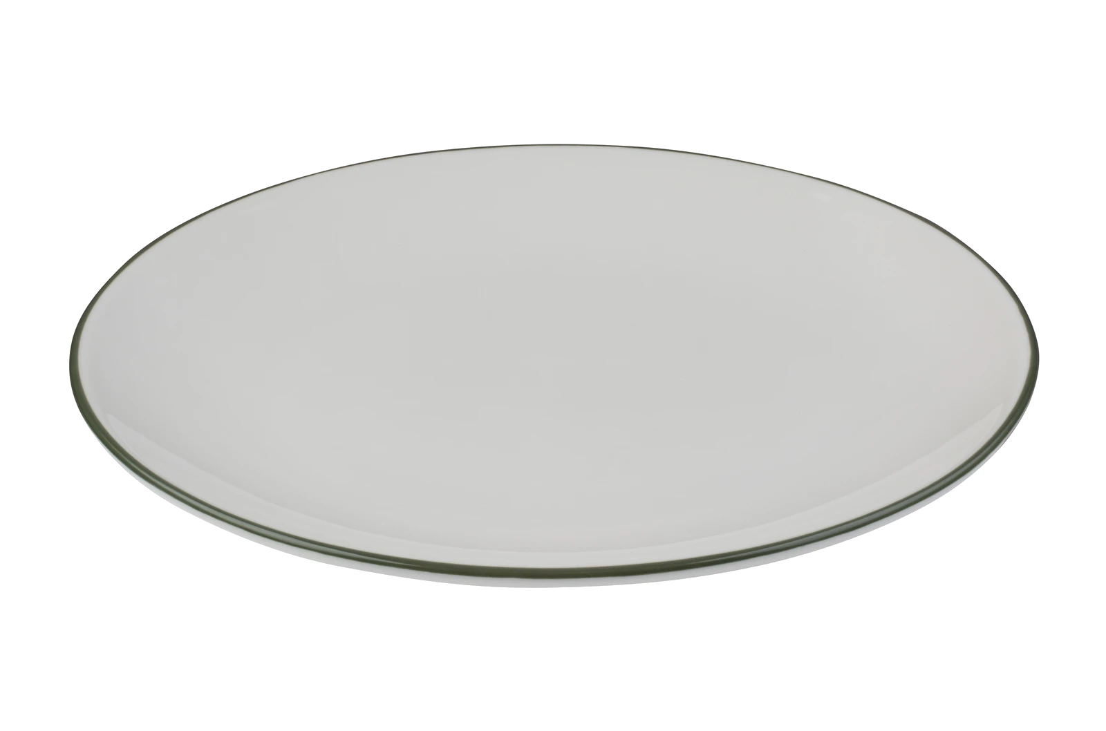 ID Fine Modest Green Lona Flat Plate 25 cm