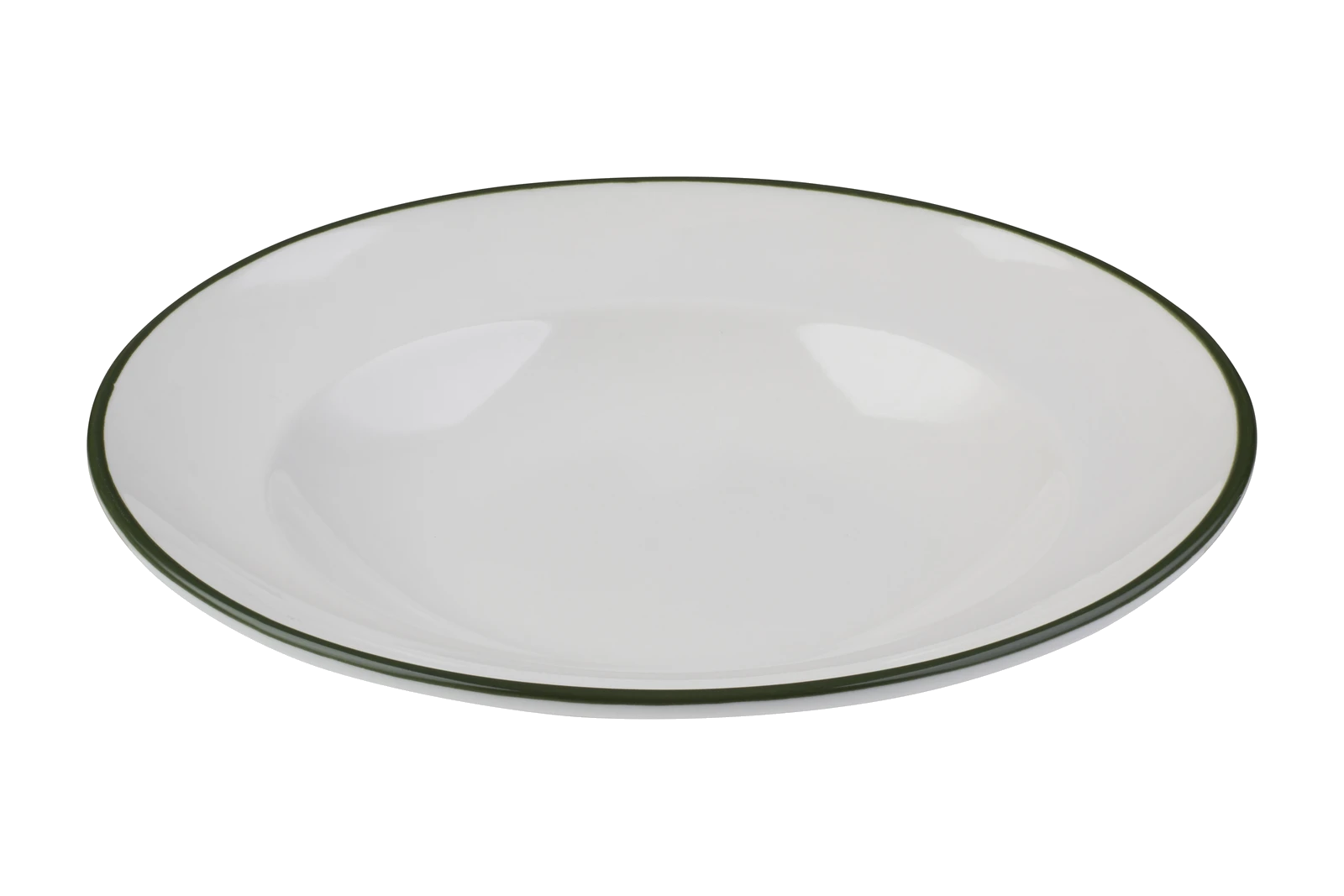 ID Fine Modest Green Miro Deep Plate 25 cm 420 cc