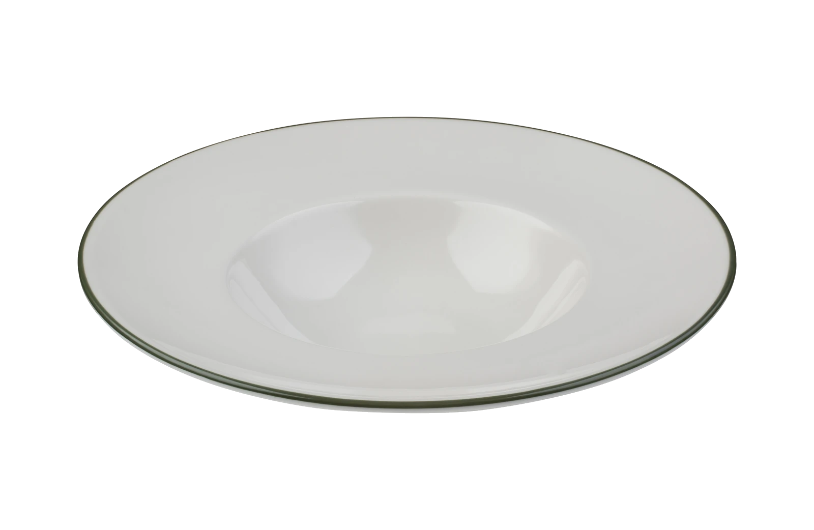 ID Fine Modest Green Miro Deep Plate 29 cm 460 cc