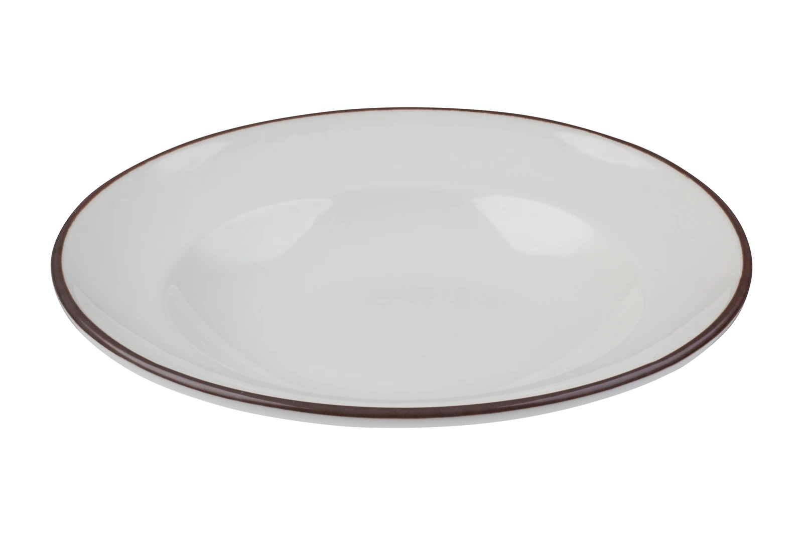 ID Fine Modest Brown Miro Deep Plate 20 cm 170 cc