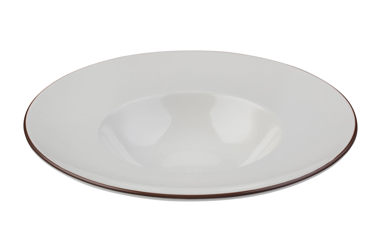 ID Fine Modest Brown Miro Deep Plate 29 cm 460 cc