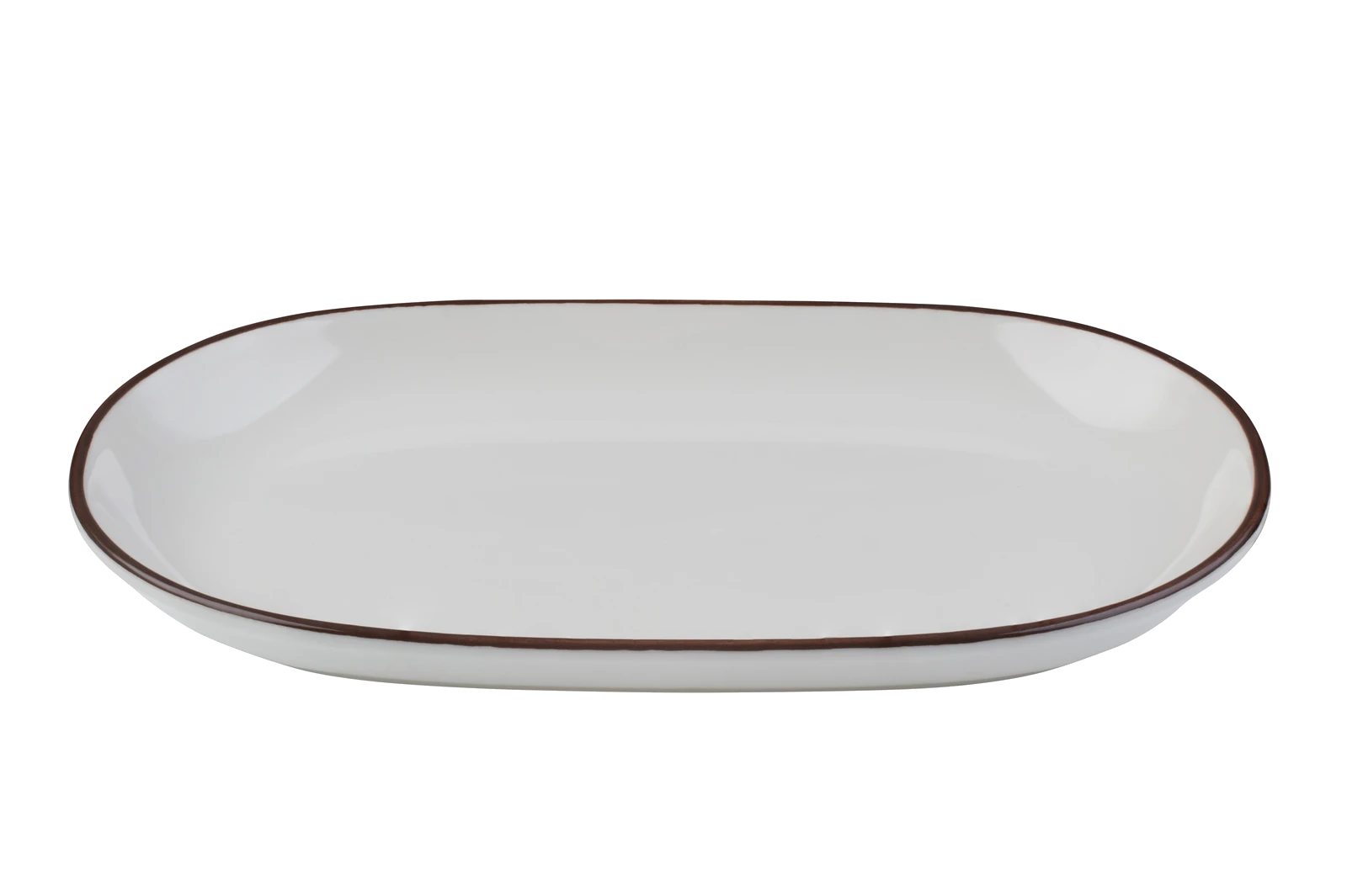 ID Fine Modest Brown Magnus Oval Kayık 14 cm