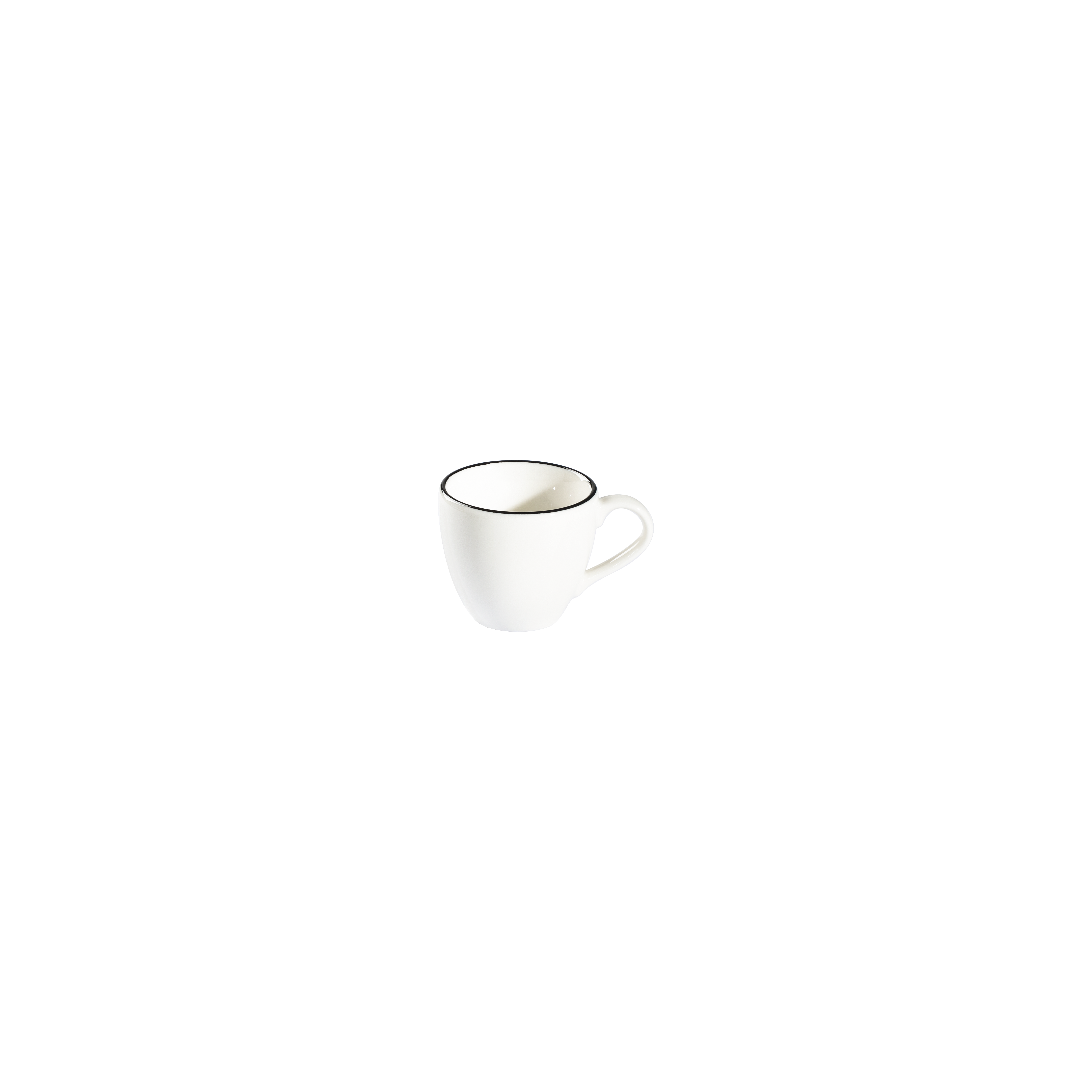 ID Fine Modest Black Alzar Espresso Cupı 80 cc