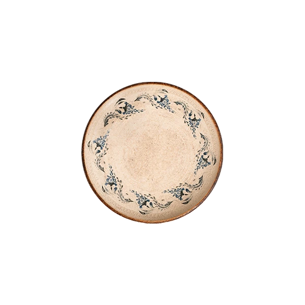 ID Fine Voyage Navy Valle Deep Plate 25 cm 1140 cc