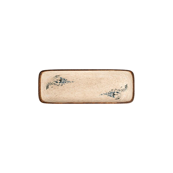 ID Fine Voyage Navy Quadro Rectangular Plate 30 cm (30 * 11)