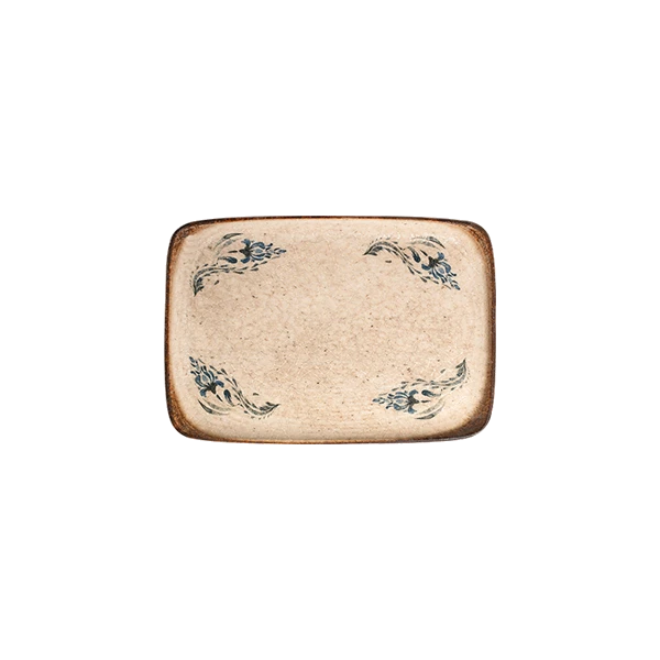ID Fine Voyage Navy Quadro Rectangular Plate 31 cm (27 * 20)