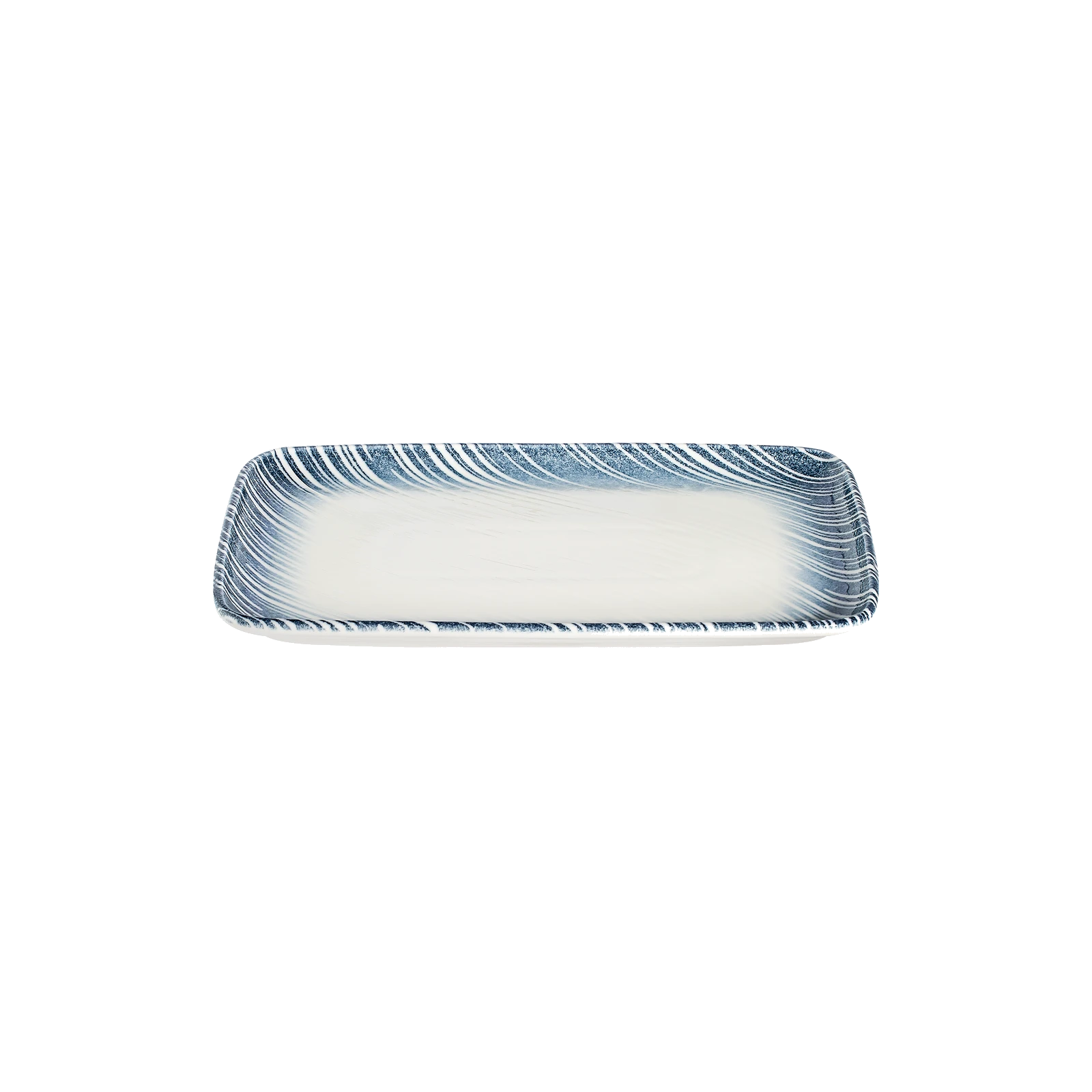 ID Fine Thin Blue Quadro Rectangular Plate 37 cm (33 * 23)