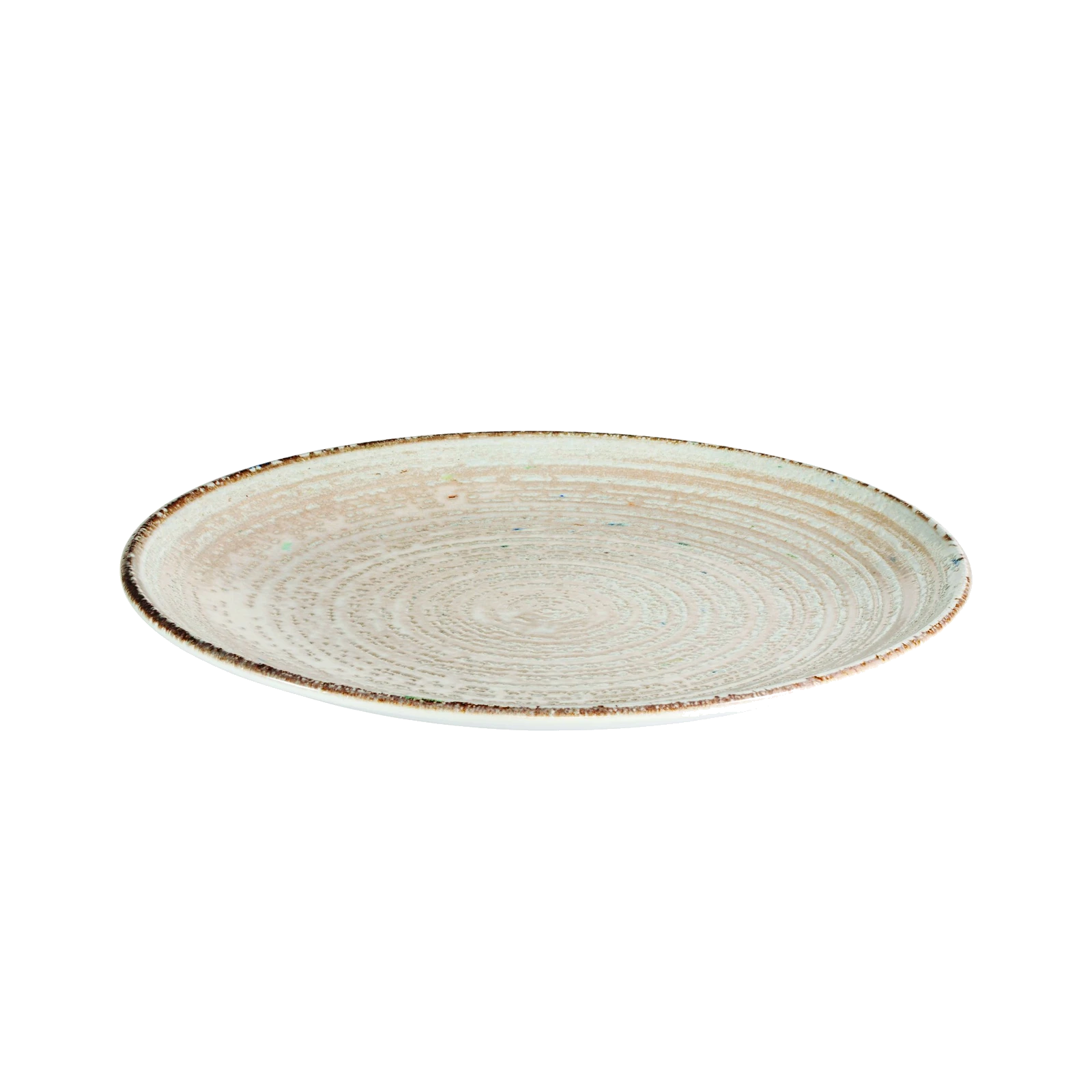 ID Fine Mocha Lona Flat Plate 25 cm