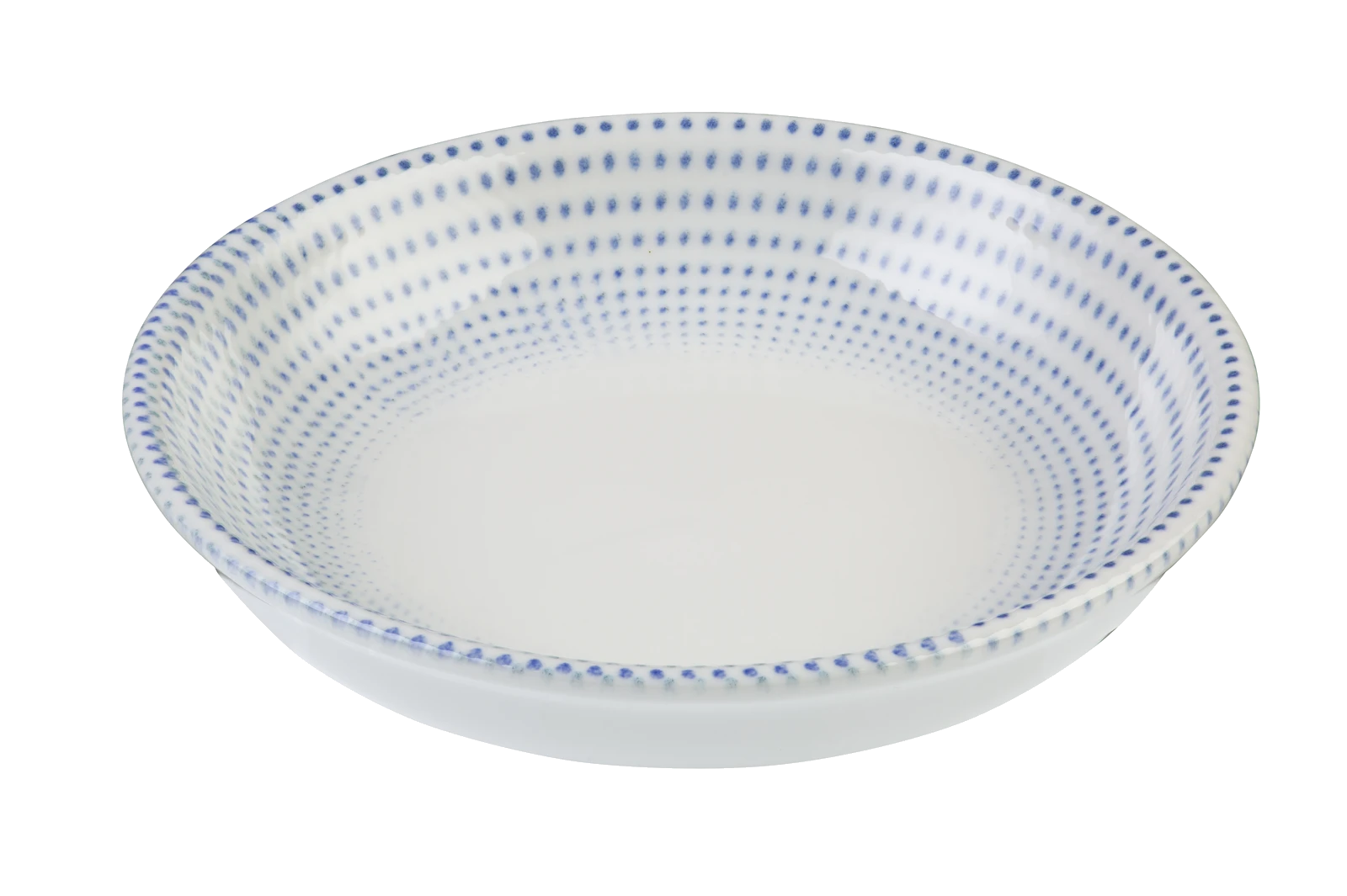 ID Fine Harmony Blue Lona Deep Plate 15 cm 240 cc