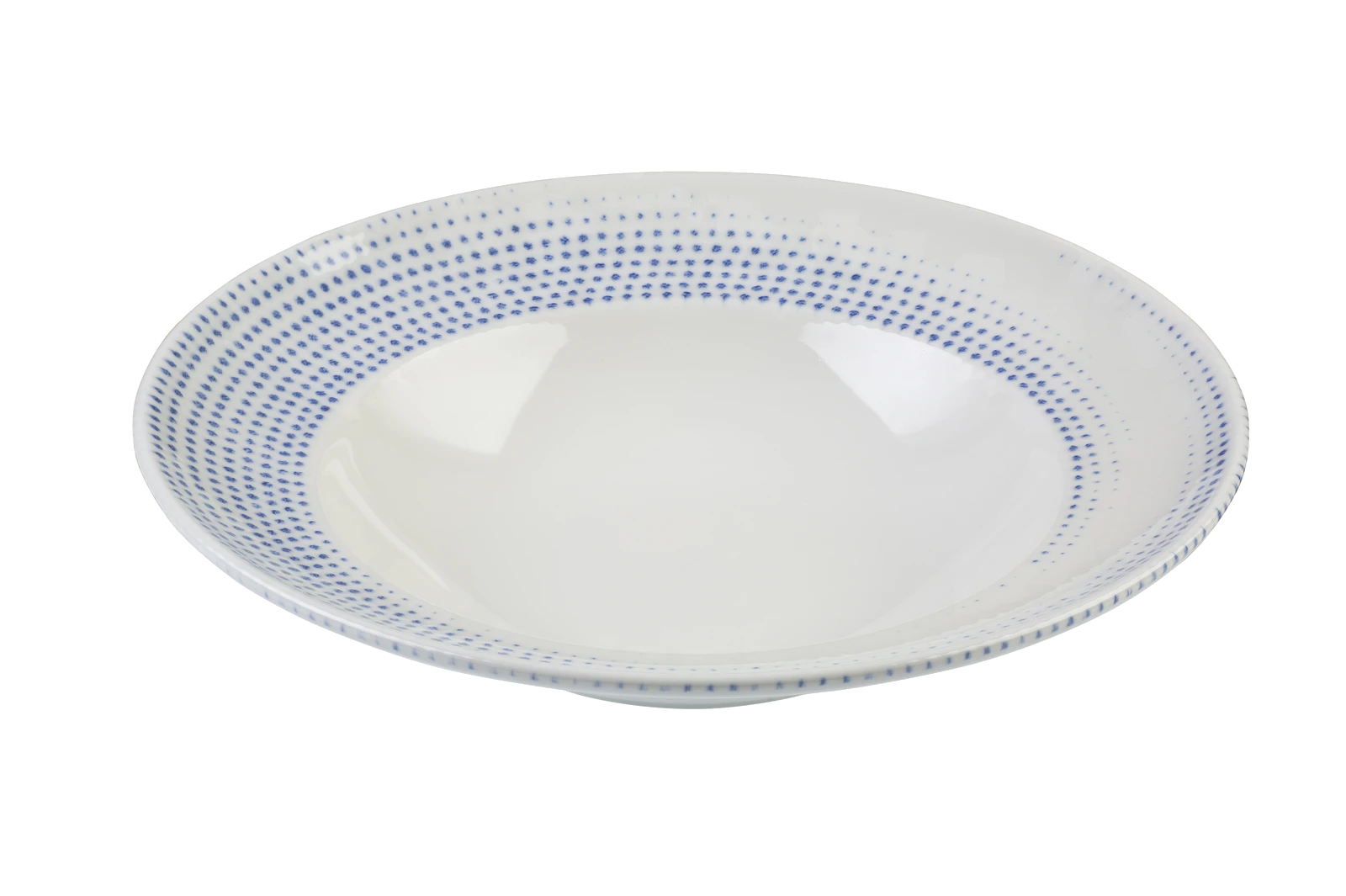 ID Fine Harmony Blue Miro Deep Plate 28 cm 560 cc