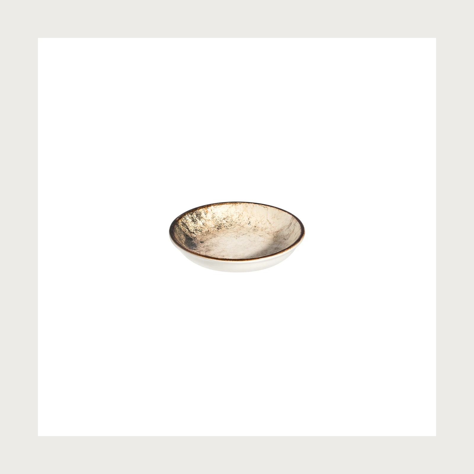 ID Fine Scoria Lona Deep Plate 15 cm 240 cc