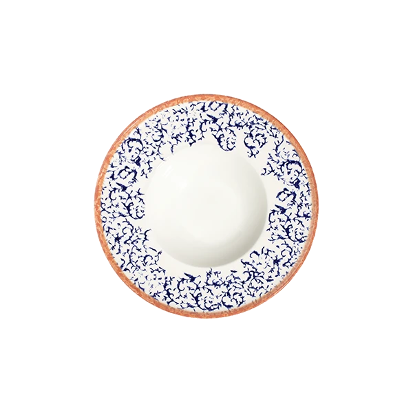 ID Fine Venecia Navy W Miro Deep Plate 29 cm 460 cc