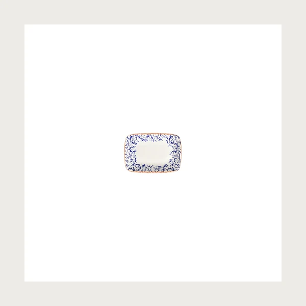 ID Fine Venecia Navy W Quadro Dikdörtgen Kayık 13 cm (12*8)