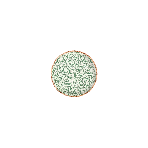 ID Fine Venecia Green Lona Flat Plate 17 cm