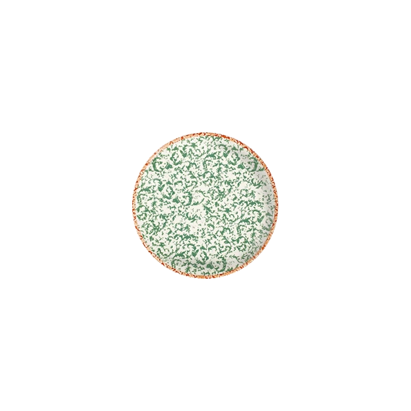 ID Fine Venecia Green Lona Flat Plate 19 cm