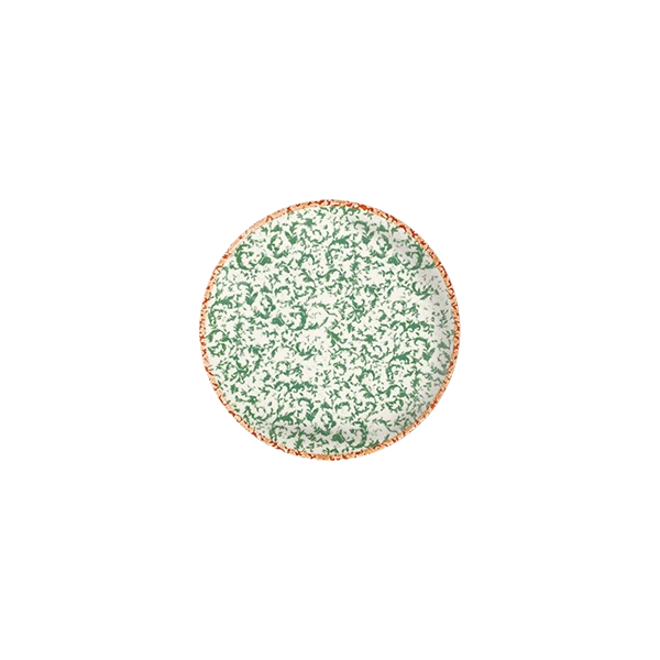 ID Fine Venecia Green Lona Flat Plate 21 cm