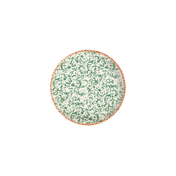 ID Fine Venecia Green Lona Flat Plate 23 cm