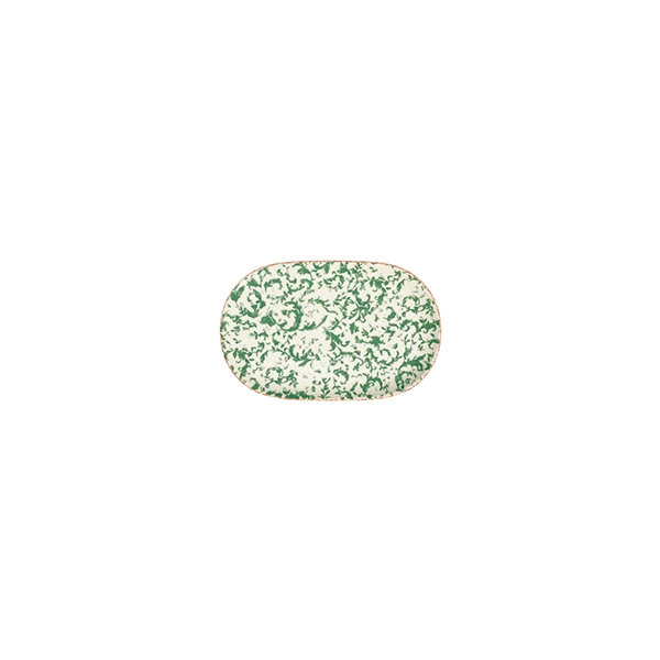 ID Fine Venecia Green Magnus Oval Kayık 18 cm