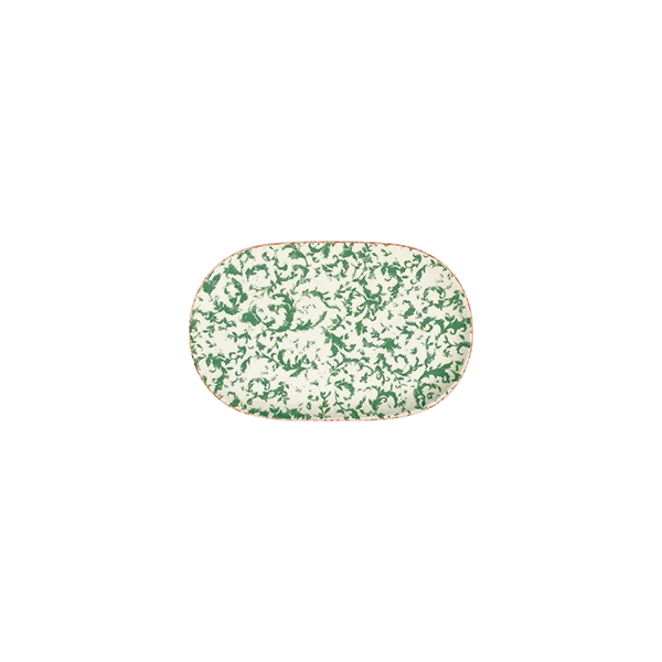 ID Fine Venecia Green Magnus Oval Kayık 23 cm