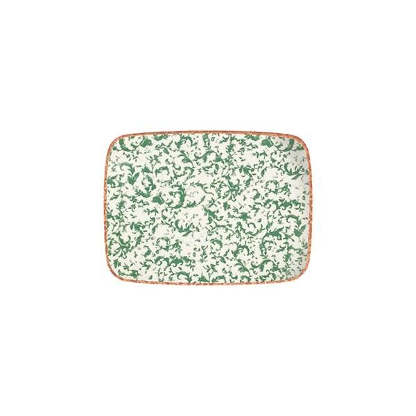 ID Fine Venecia Green Quadro Rectangular Plate 31 cm (27 * 20)