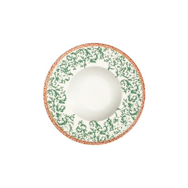 ID Fine Venecia Green W Miro Deep Plate 29 cm 460 cc