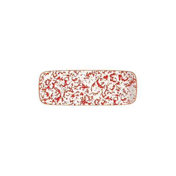 ID Fine Venecia Maroon Quadro Rectangular Plate 30 cm (30 * 11)