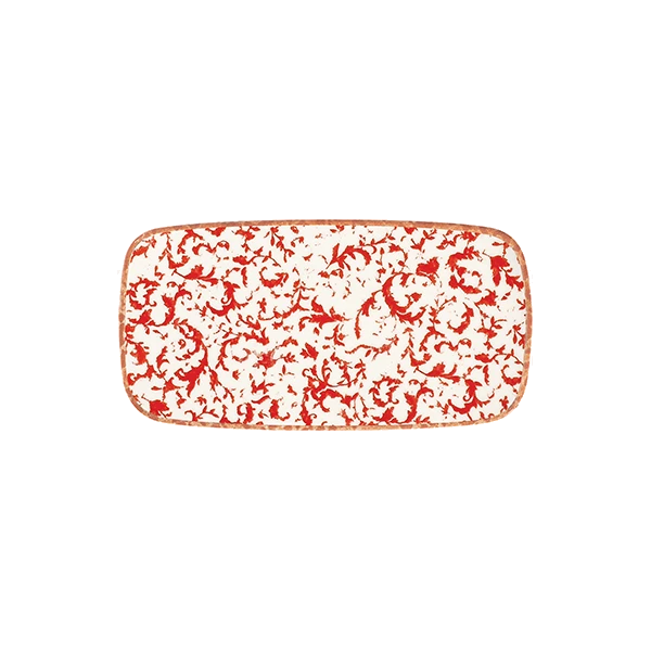 ID Fine Venecia Maroon Quadro Rectangular Plate 35 cm (34 * 16)