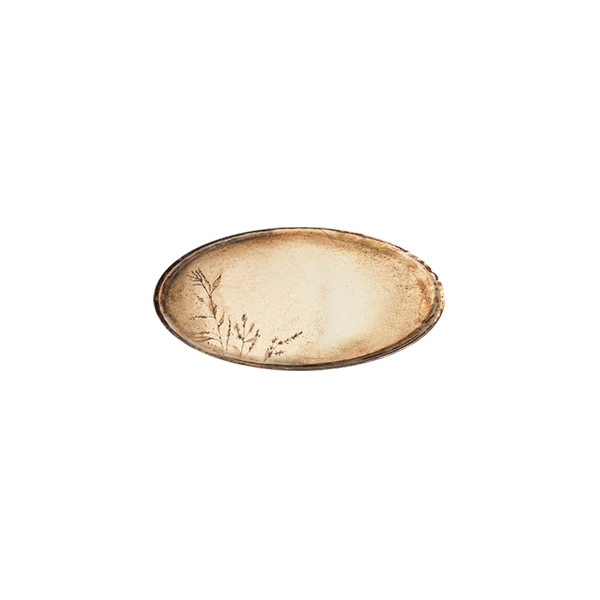 ID Fine Fall Beige Stolt Oval Kayık 26 cm