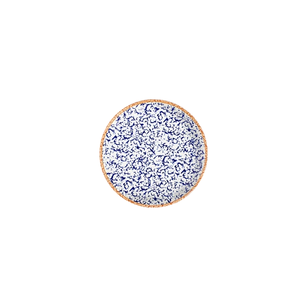 ID Fine Venecia Navy Lona Flat Plate 19 cm