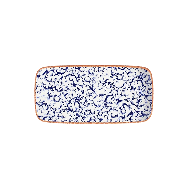 ID Fine Venecia Navy Quadro Rectangular Plate 35 cm (34 * 16)